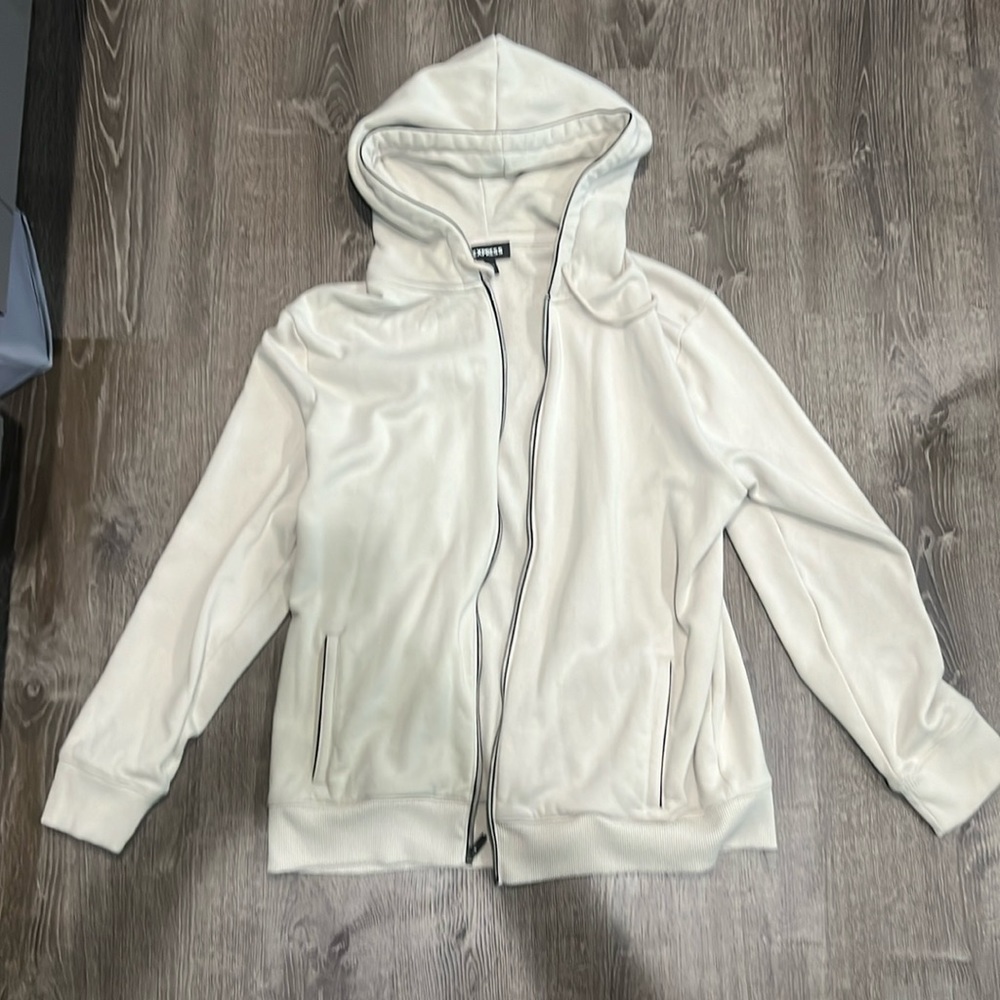 Cream Express Zip-up Jacket